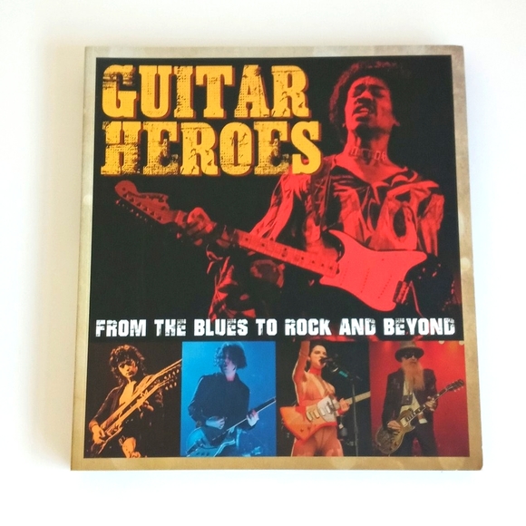 "Guitar Heros From Blues To Rock And Beyond" Table Top Book - Picture 9 of 16